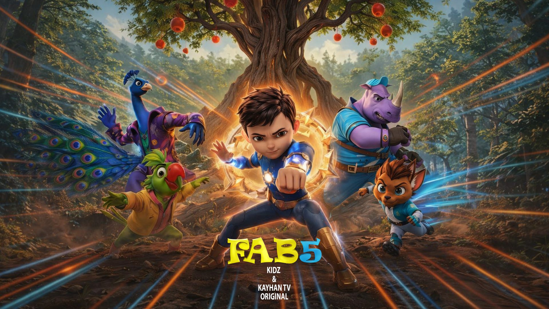 Fab5 — ensemble key art