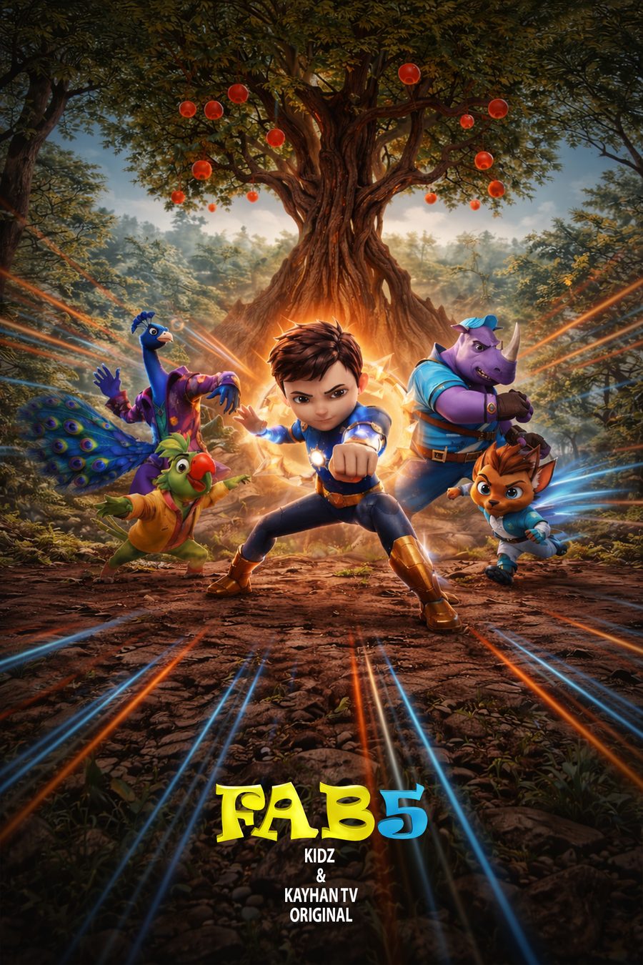 Fab5 — key art